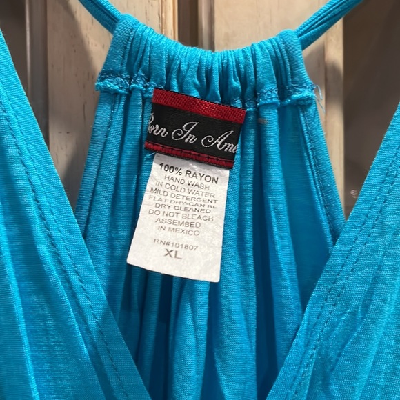 Surplice Bust Maxi Dress Size XL - Picture 3 of 5